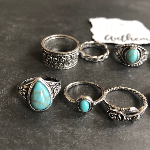 3/$25⚡️boho stackable ring set - Picture 7 of 10